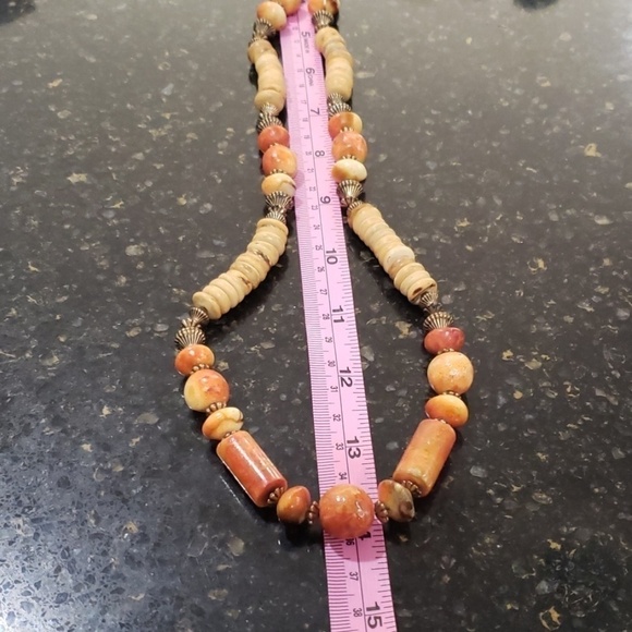 VINTAGE Bead Necklace 15" - Picture 5 of 5